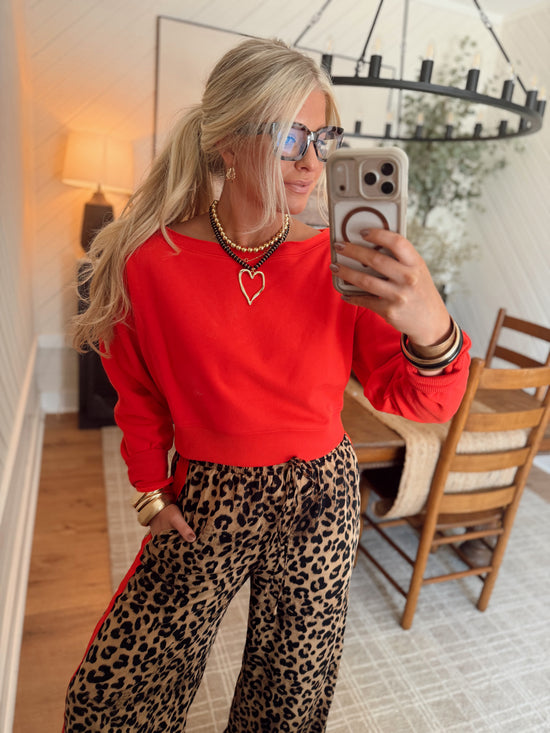 Zane Sweatshirt *Ruby