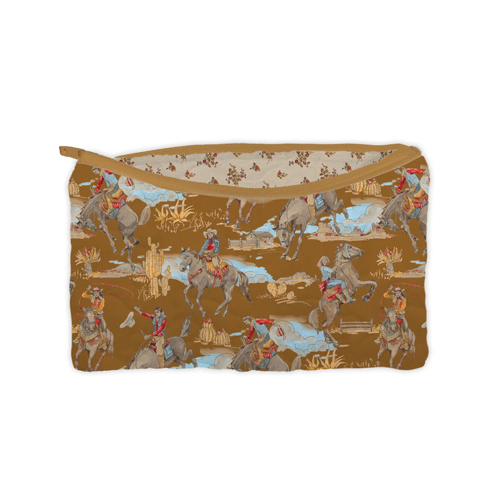 Birdie Gold Makeup Bag *SM