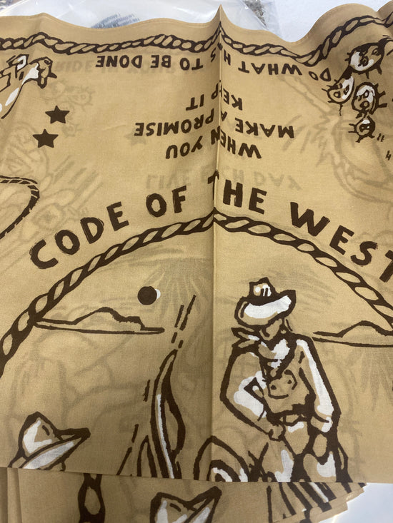 Code of the West Bandana
