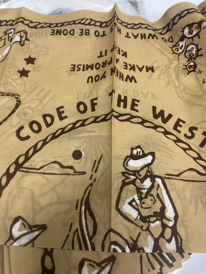 Code of the West Bandana