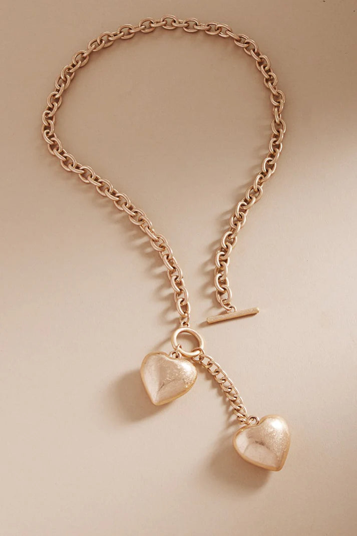 Double Hearts Necklace