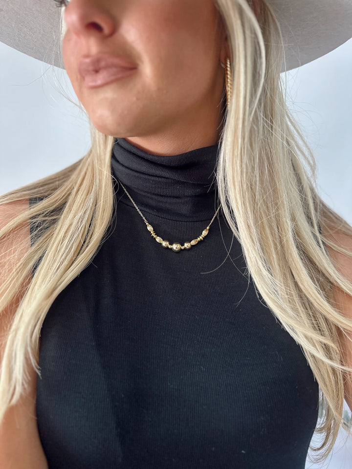 Edna Necklace |  18K Gold Plated