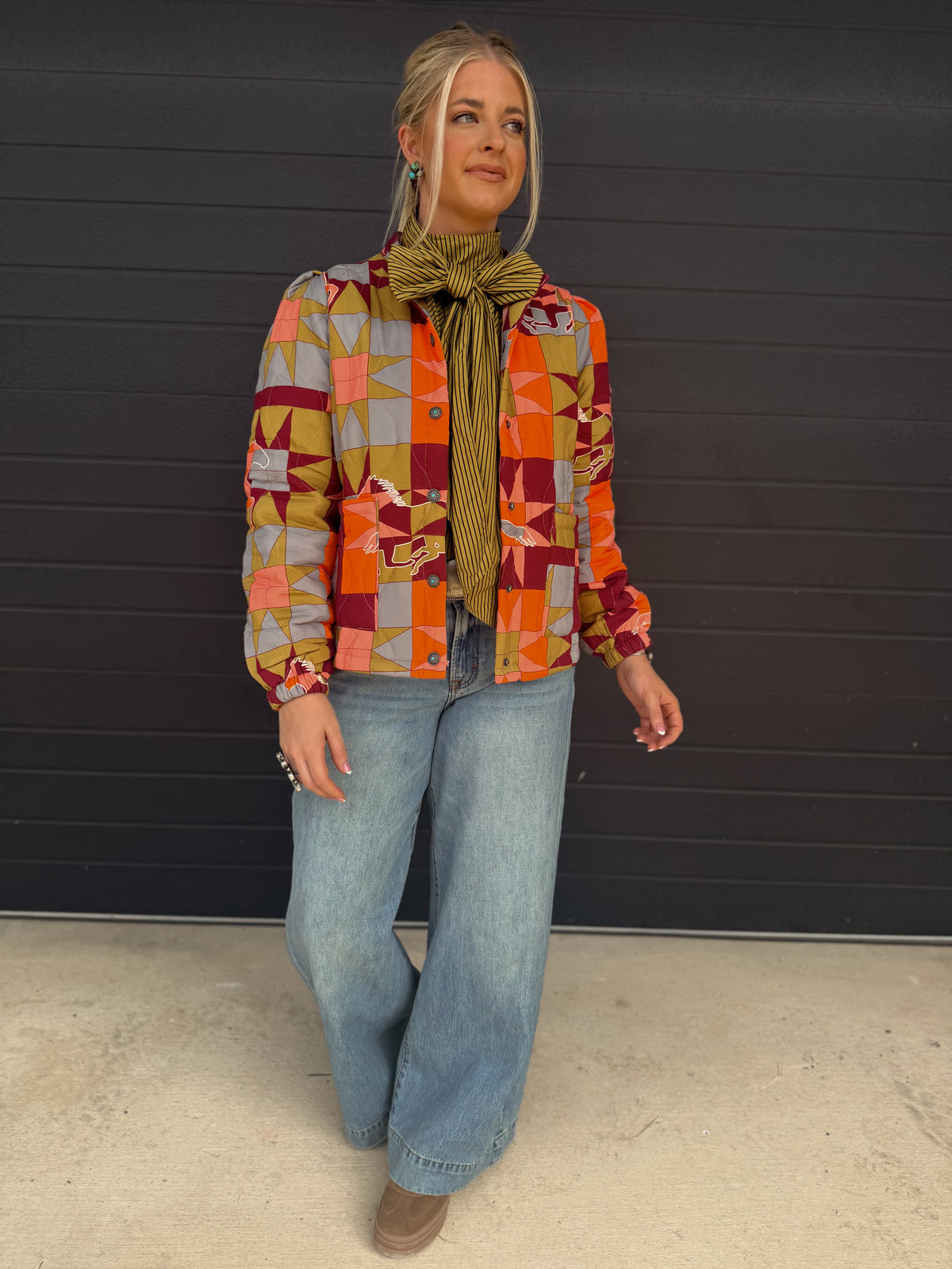 Patchwork Posse Quilted Jacket