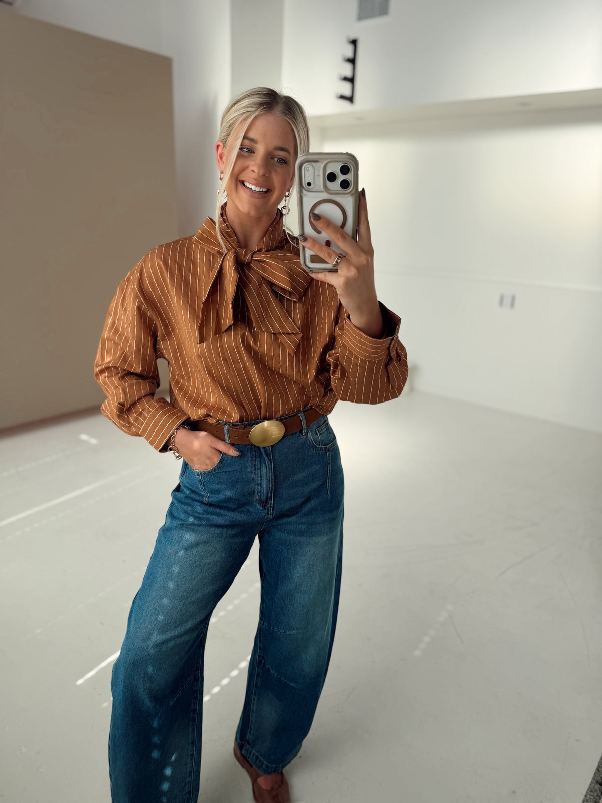 Bonnie Button Up