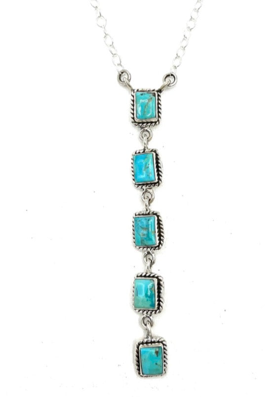 Savannah Hada Collection Kingman Turquoise Necklace