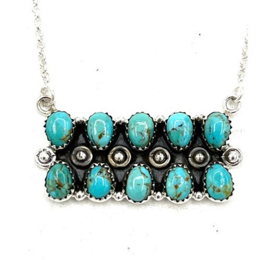 Amara Hada Collection Kingman Turquoise Necklace