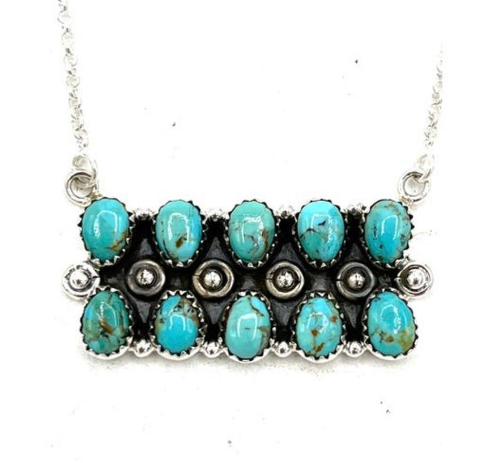 Amara Hada Collection Kingman Turquoise Necklace