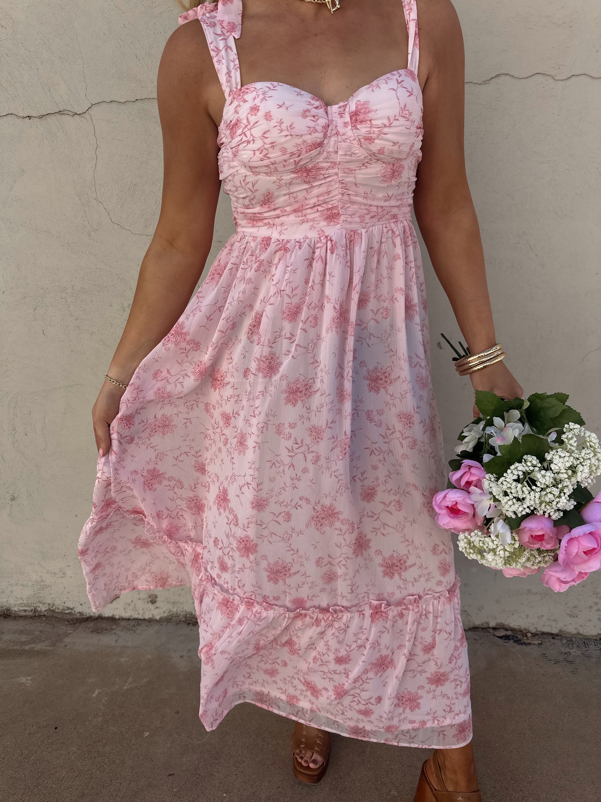 Pink Posie Dress