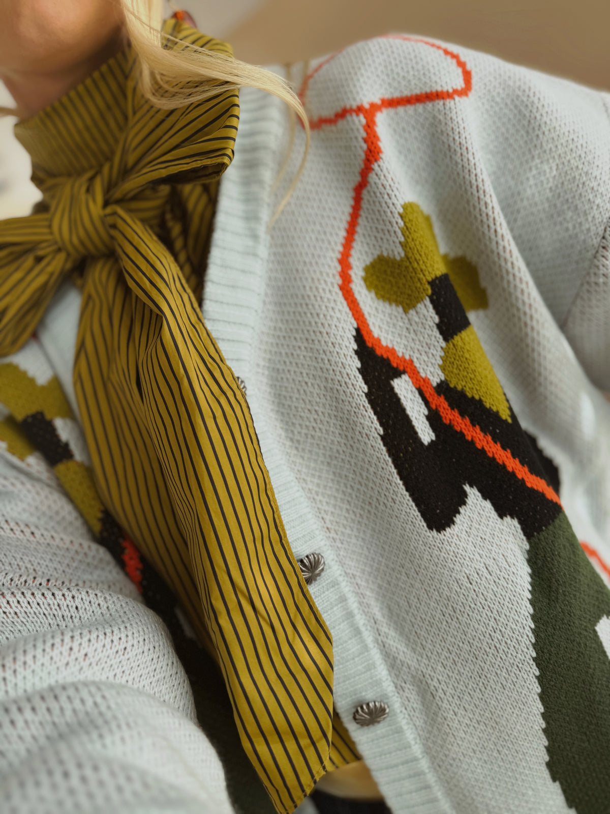 LASSO LEGEND CARDIGAN *LIGHT