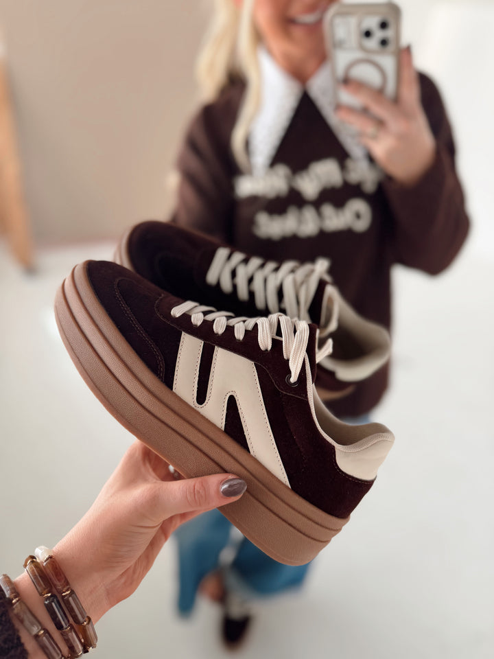 Saylor Sneakers *Dark Brown