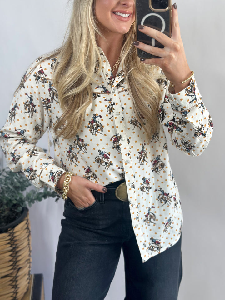 Buckaroo Betty Button Up