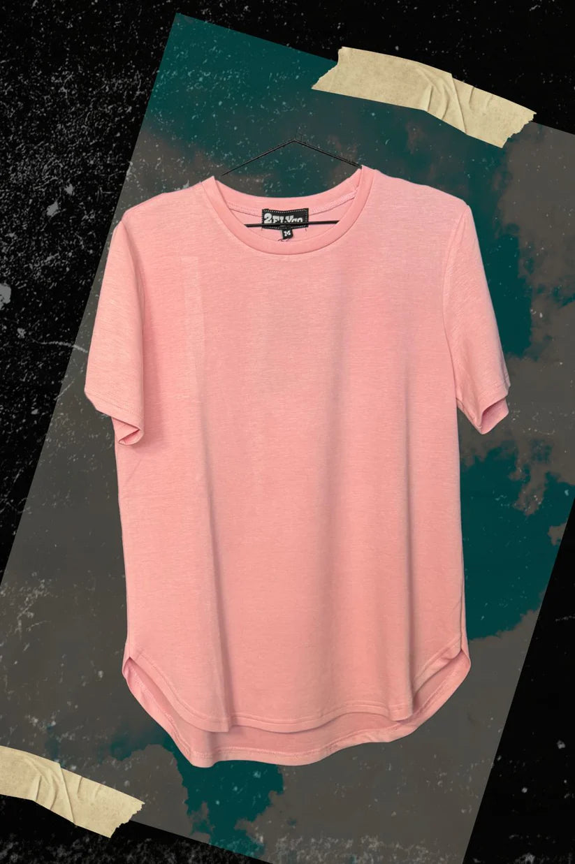 CLOUD BASIC FREE TEE *blush