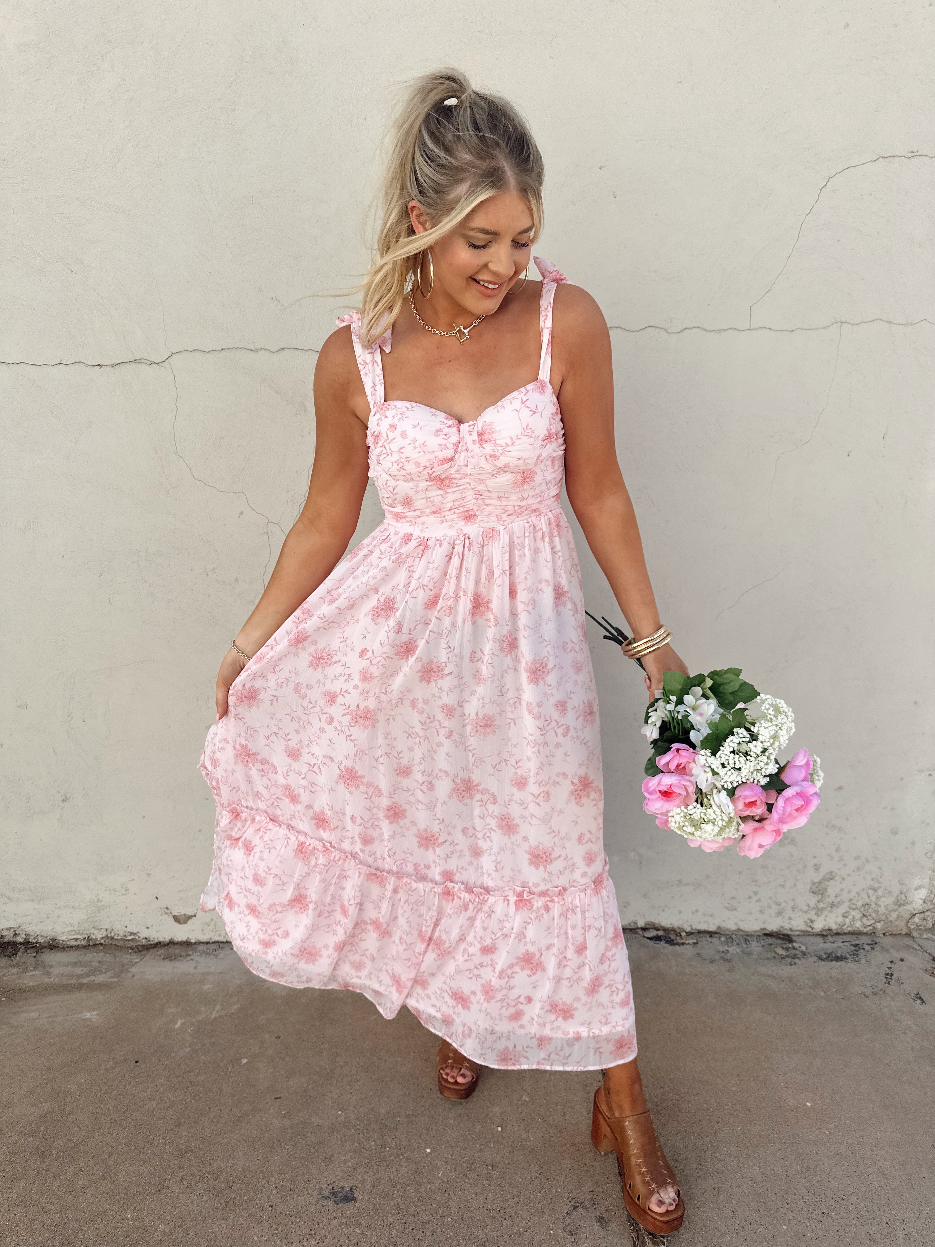 Pink Posie Dress