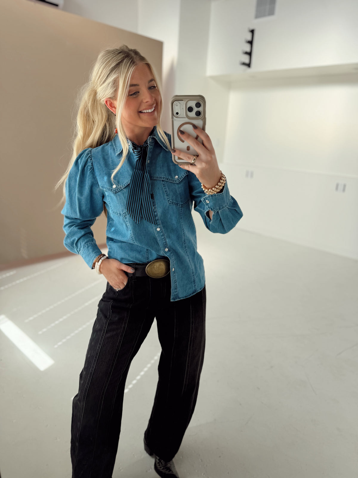 Ranch Heiress Button Up