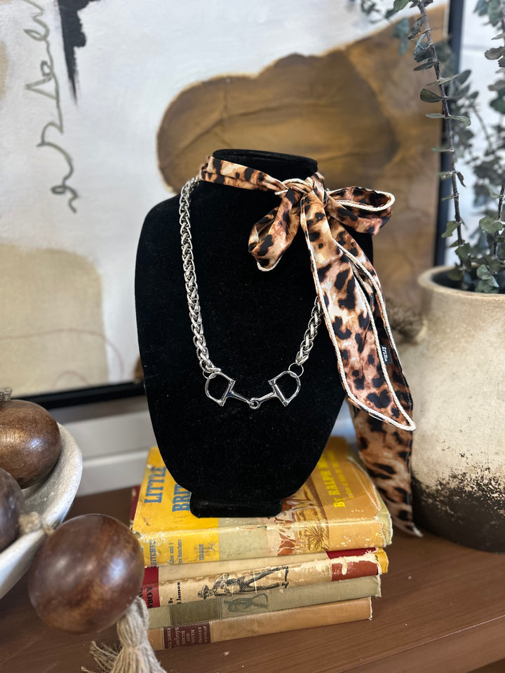 Double Bit Necklace *Silver