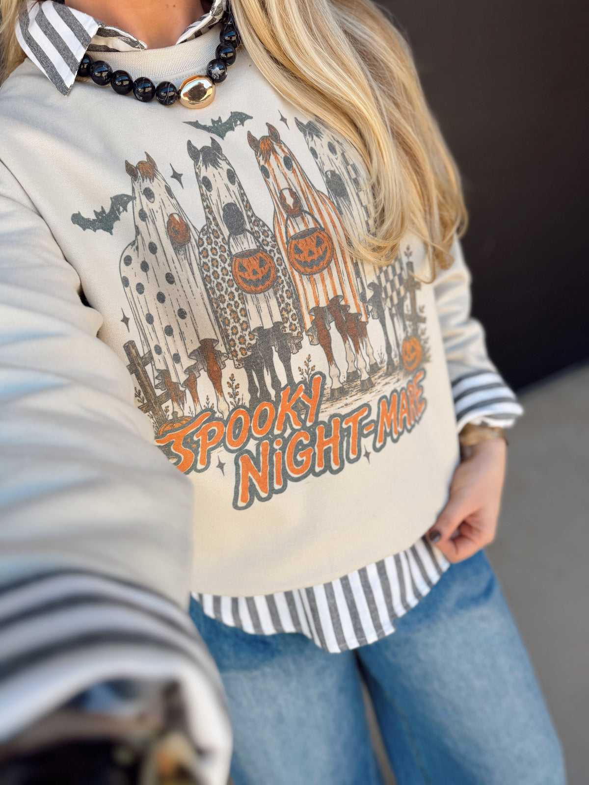 Spooky Night-Mare Sweatshirt