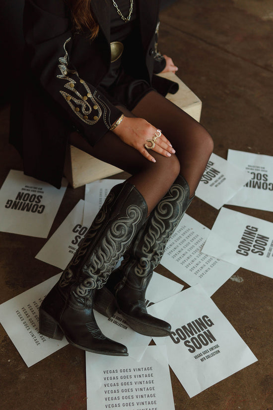 Oakland Boots in Ebony