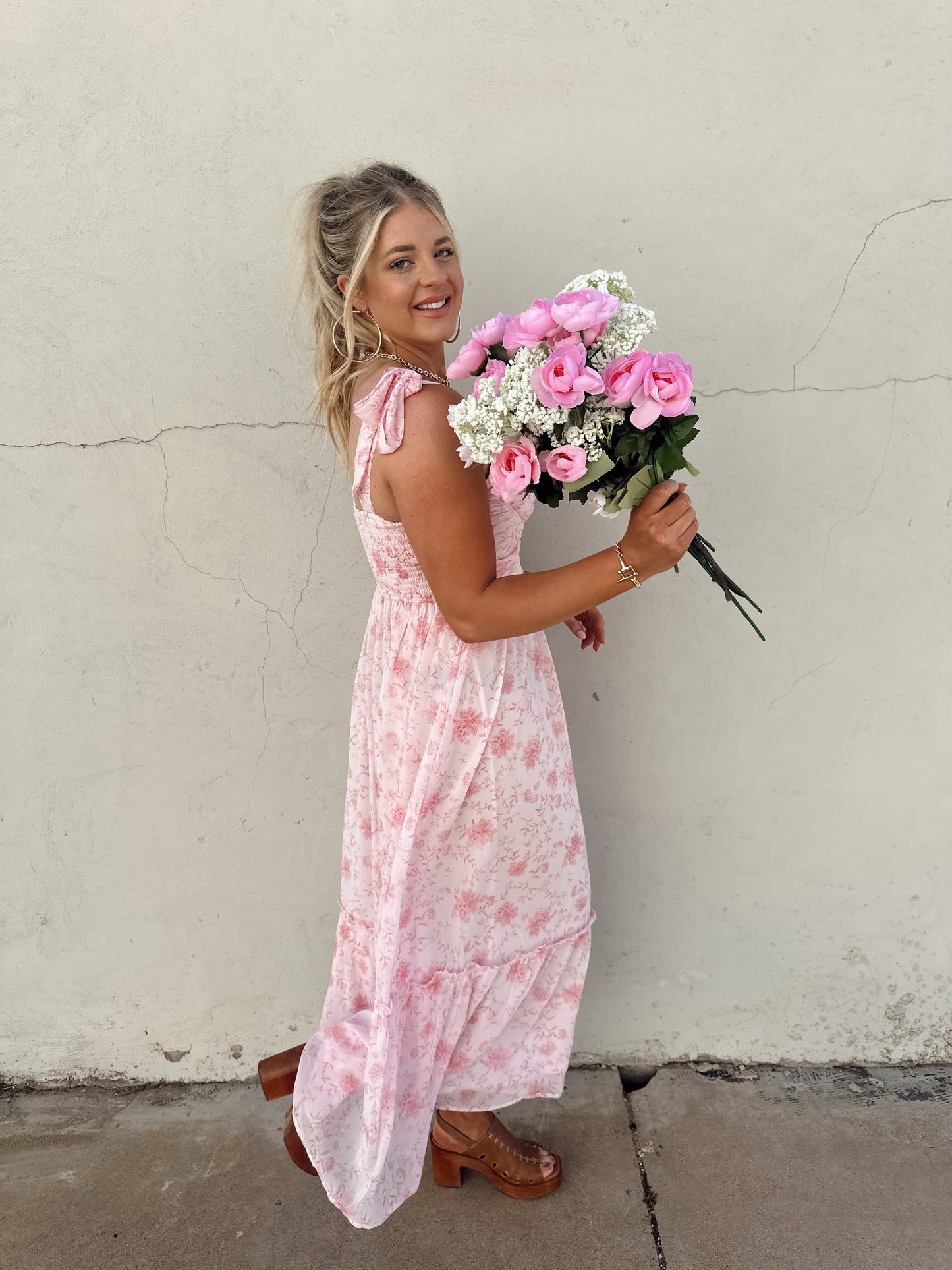 Pink Posie Dress