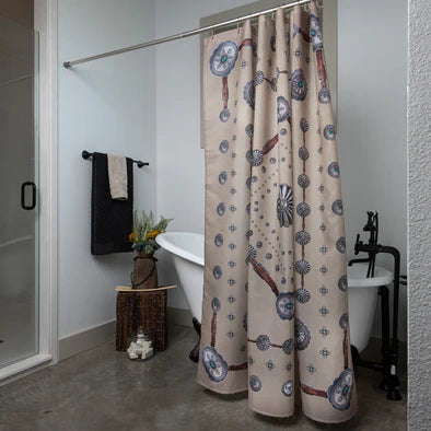Concho Shower Curtain *Flagstaff Tan