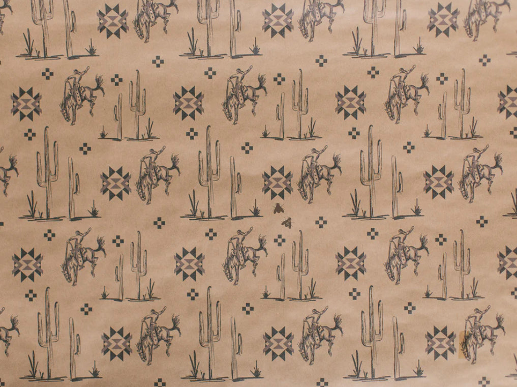 Western Wrapping Paper