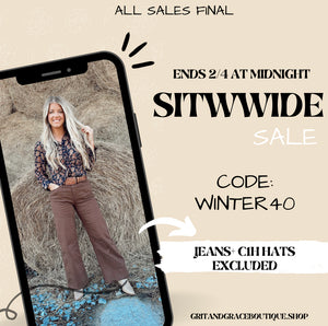 SITEWIDE SALE