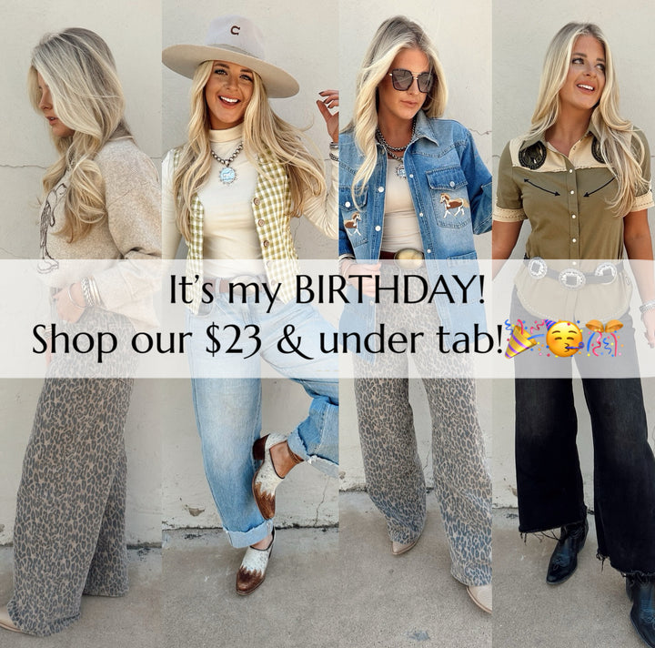 BIRTHDAY SALE