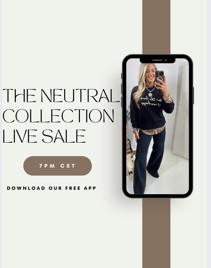 Neutral Collection Live Sale