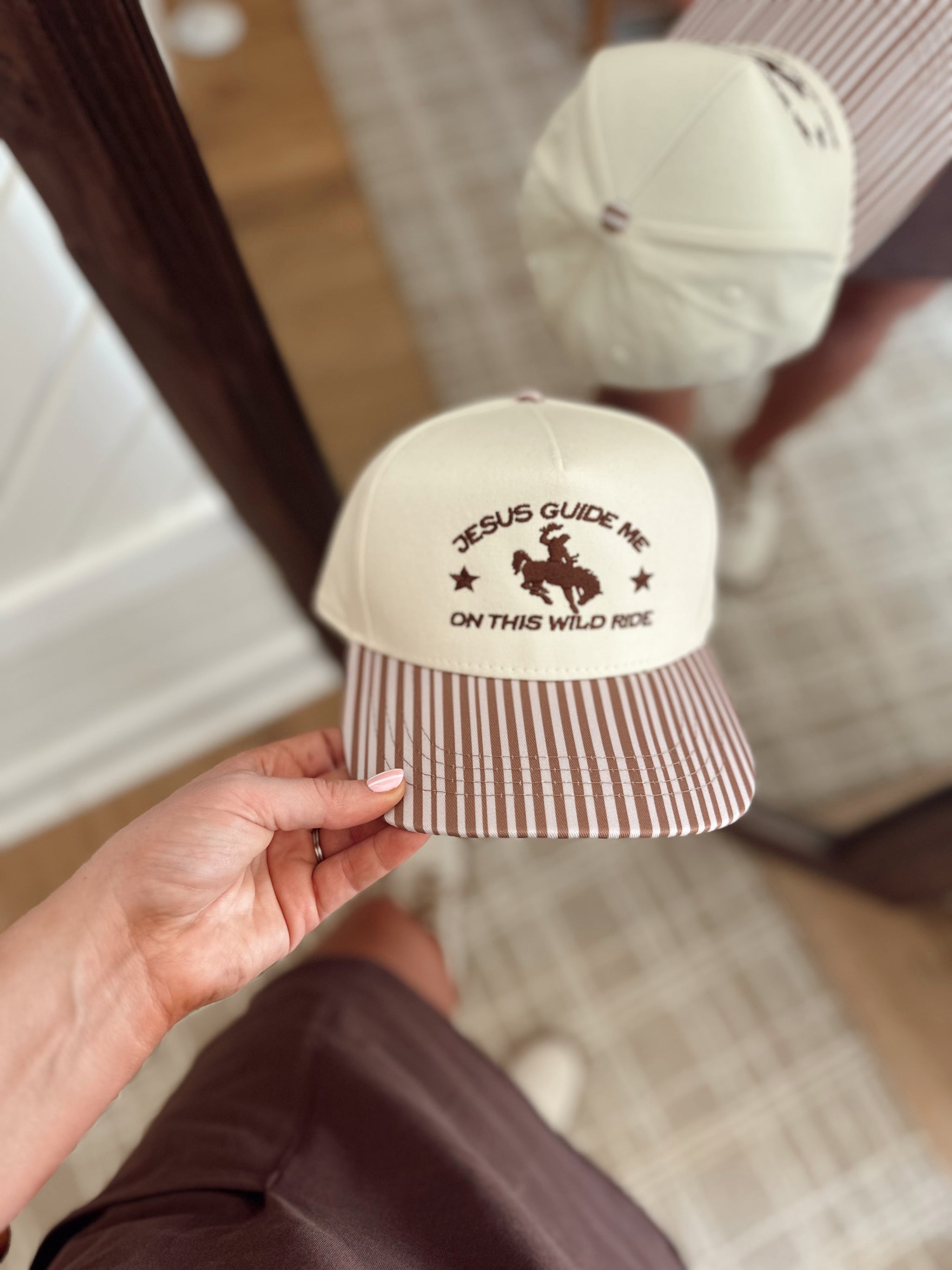 Jesus Guide My Wild Ride Hat