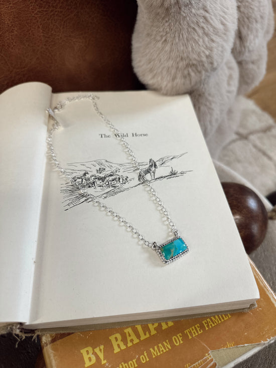 Rodeo Nights Necklace Kingman Turquoise Hada Collection