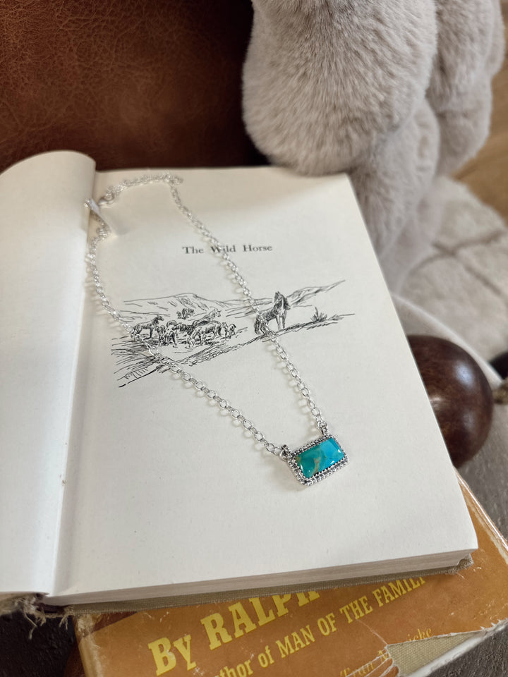Rodeo Nights Necklace Kingman Turquoise Hada Collection