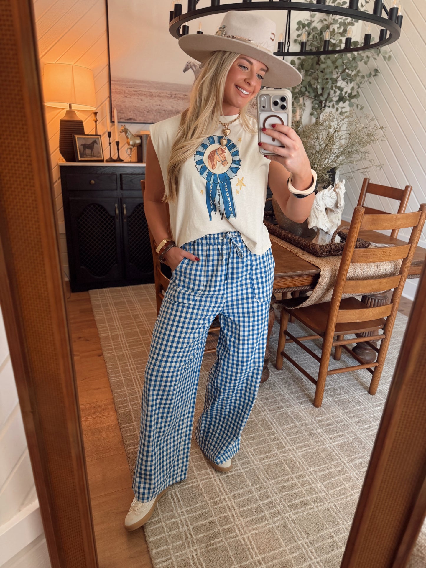 Blue Belle Pants