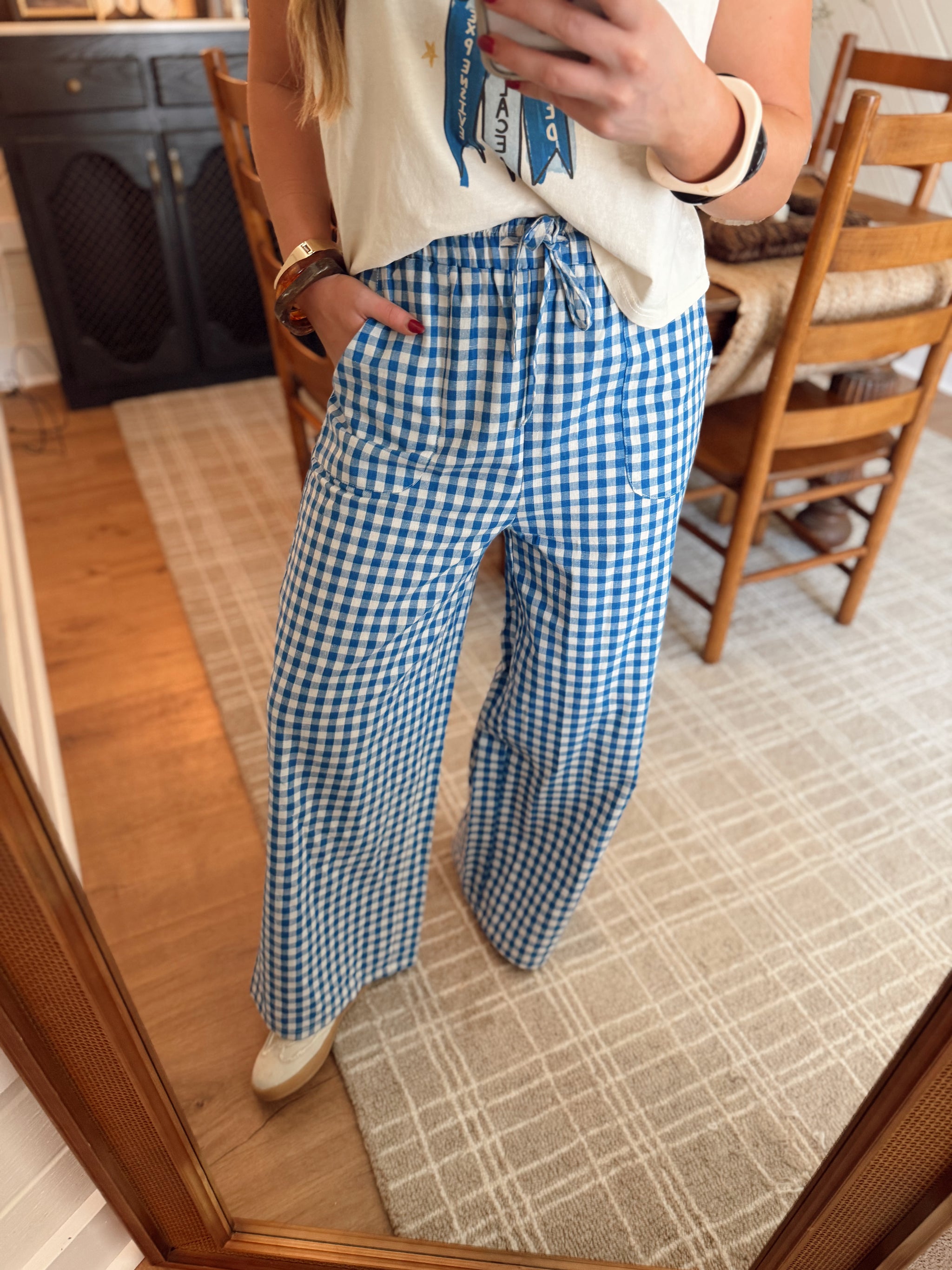 Blue Belle Pants