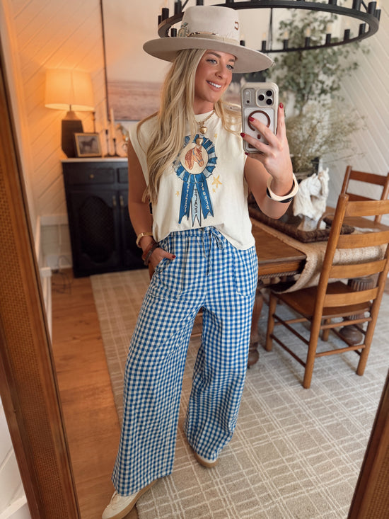 Blue Belle Pants