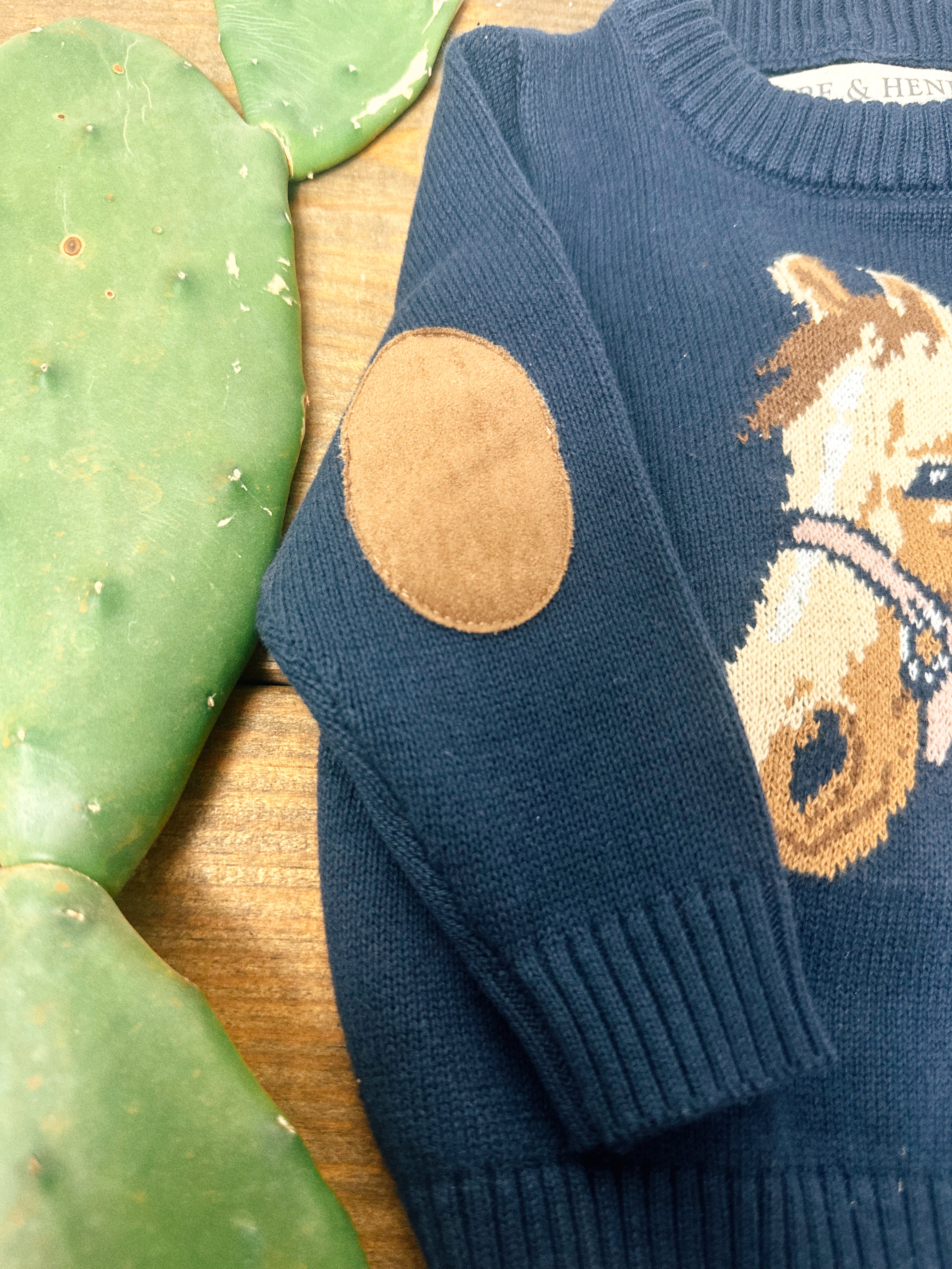 The Horse Sweater - baby (navy)