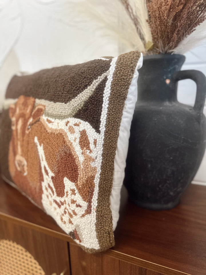 Longhorn Hook Pillow