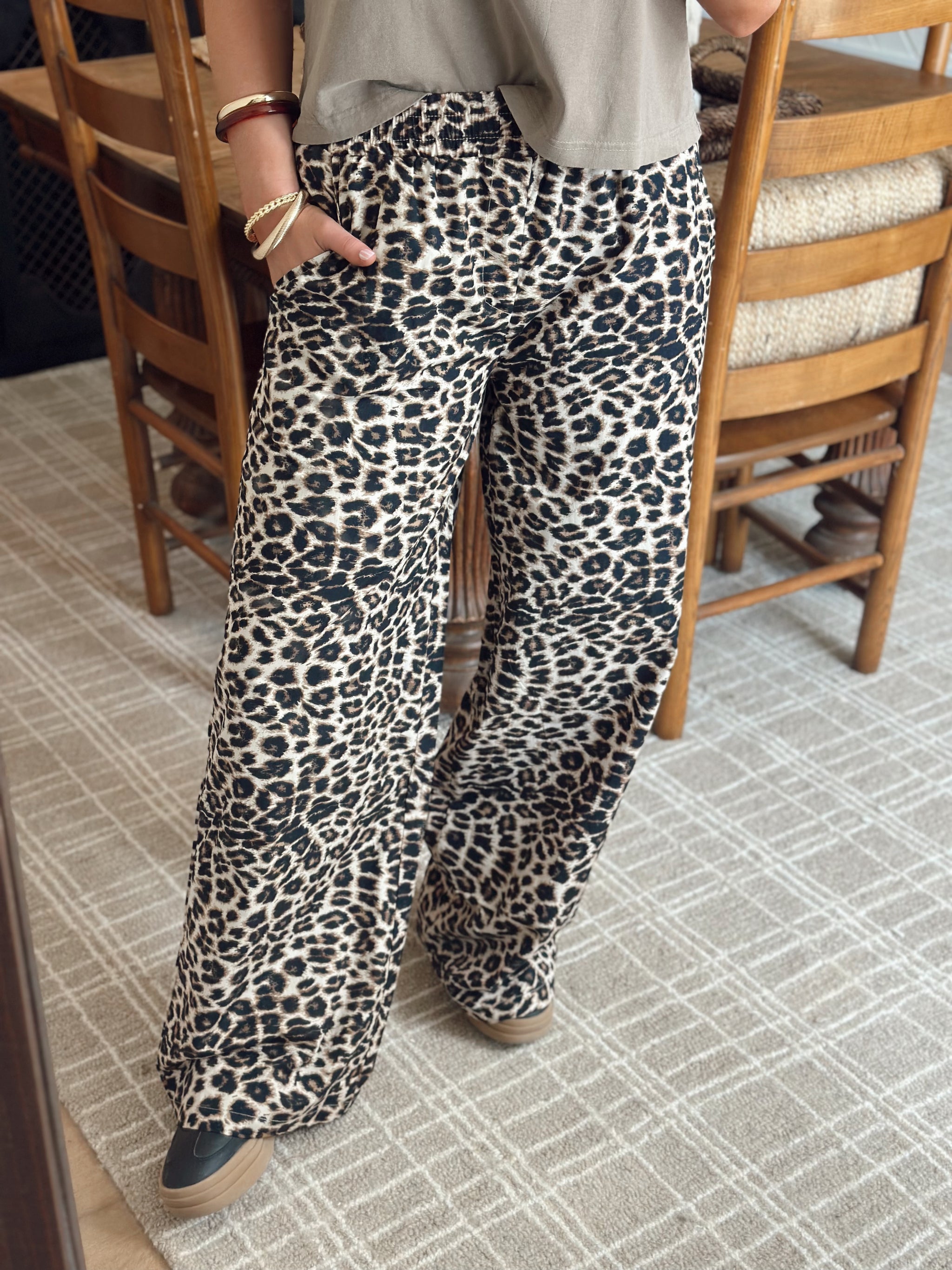 Off Tha Track Pants *LEOPARD