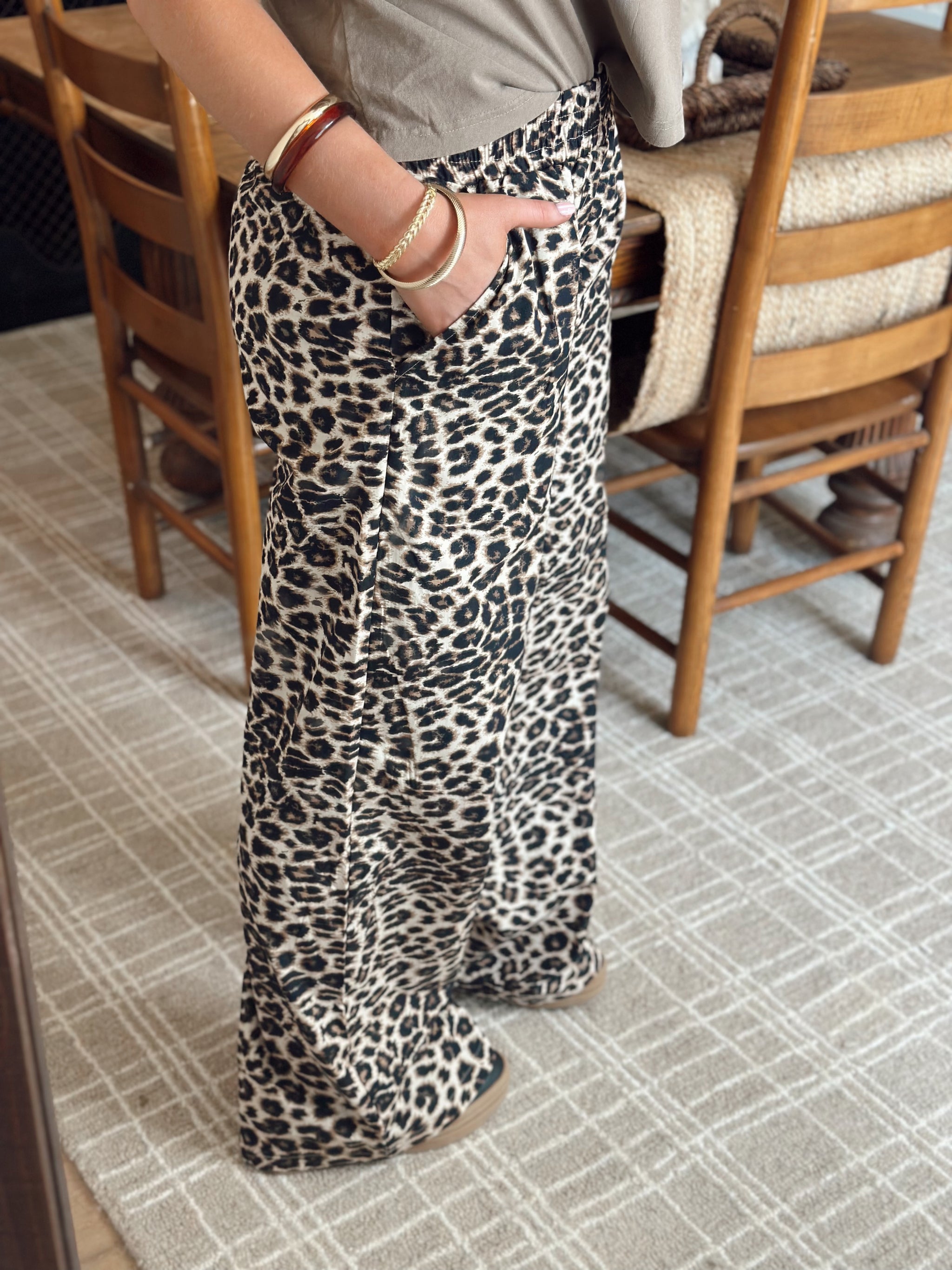 Off Tha Track Pants *LEOPARD