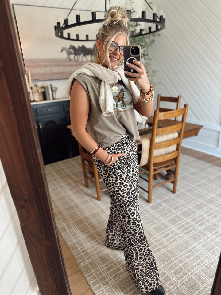 Off Tha Track Pants *LEOPARD