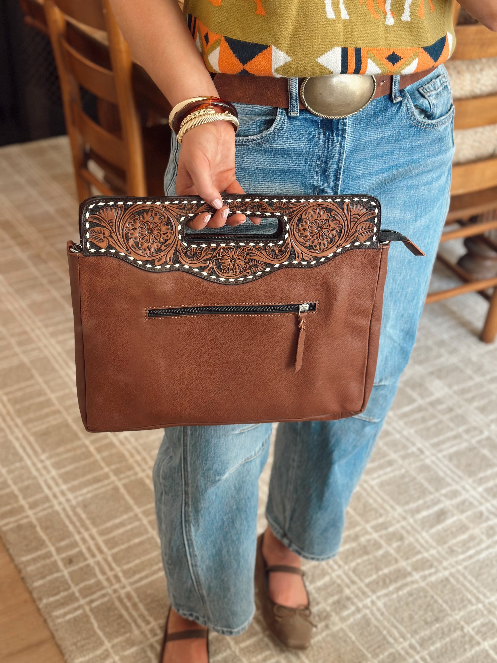 Boone Crossbody *Brown
