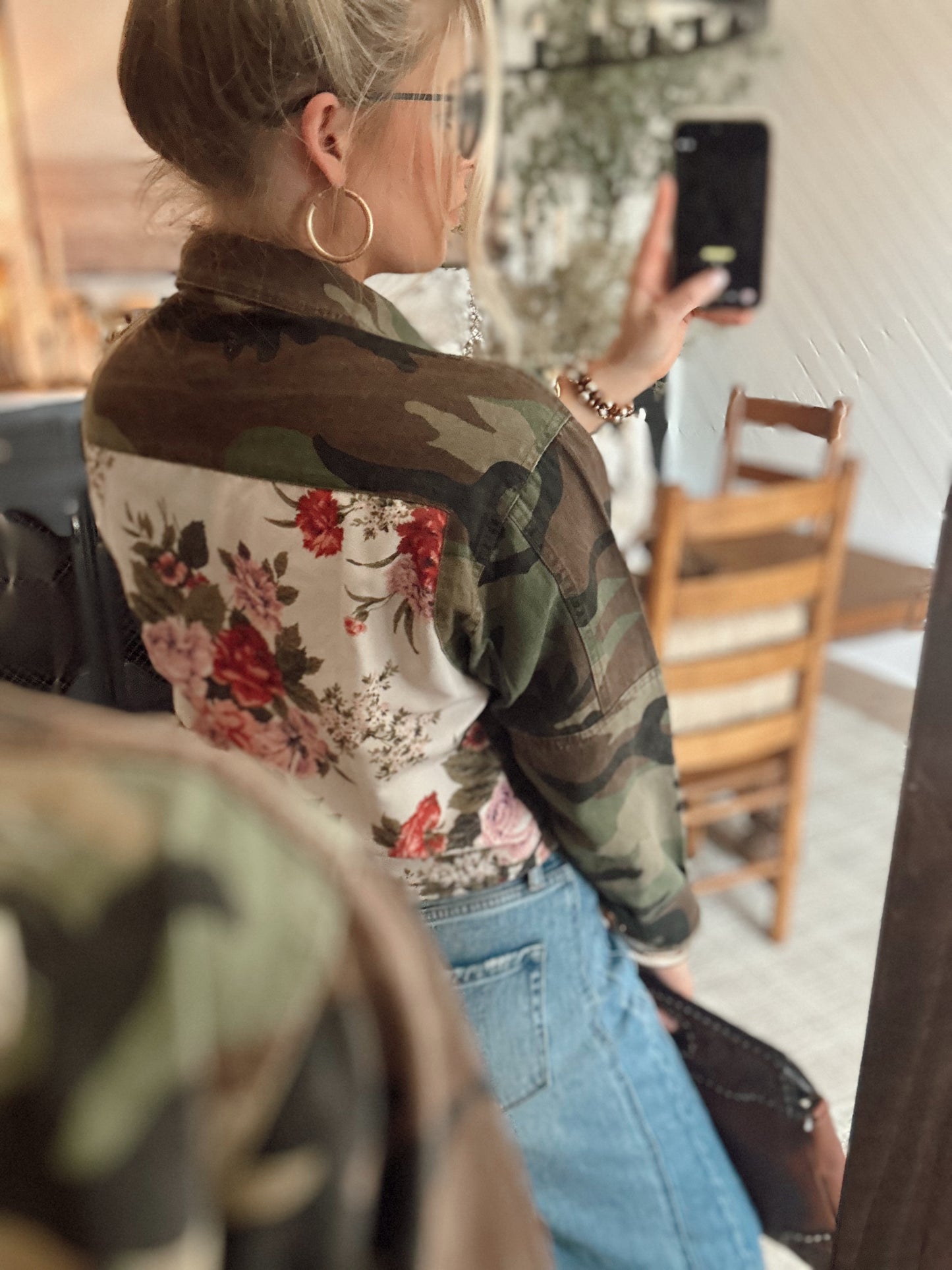 Rosey Camo Jacket
