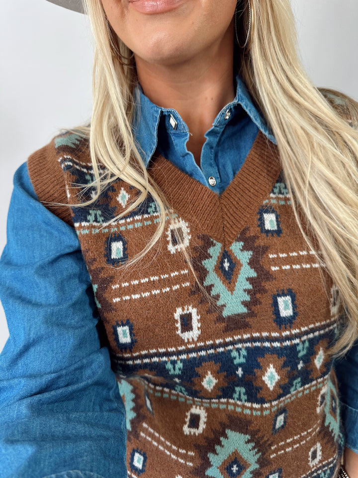 Winding Creek Sweater Vest