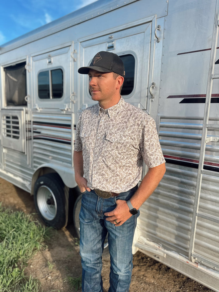 HornKnot  The Woodland RangeVent Performance Shirt- Camo