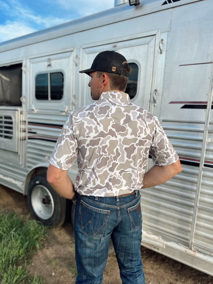 The Classic Performance Polo- Camo