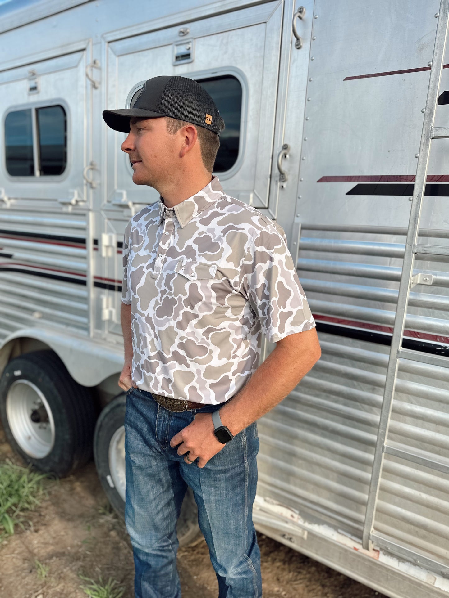 The Classic Performance Polo- Camo