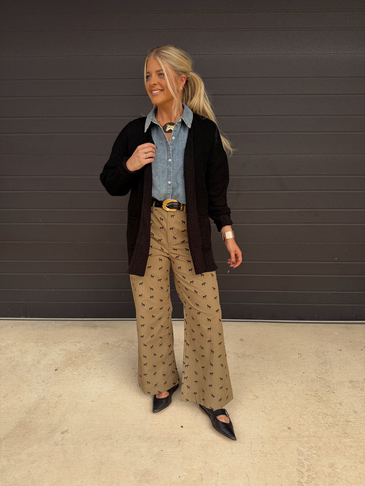 Cassie Cardigan *Black