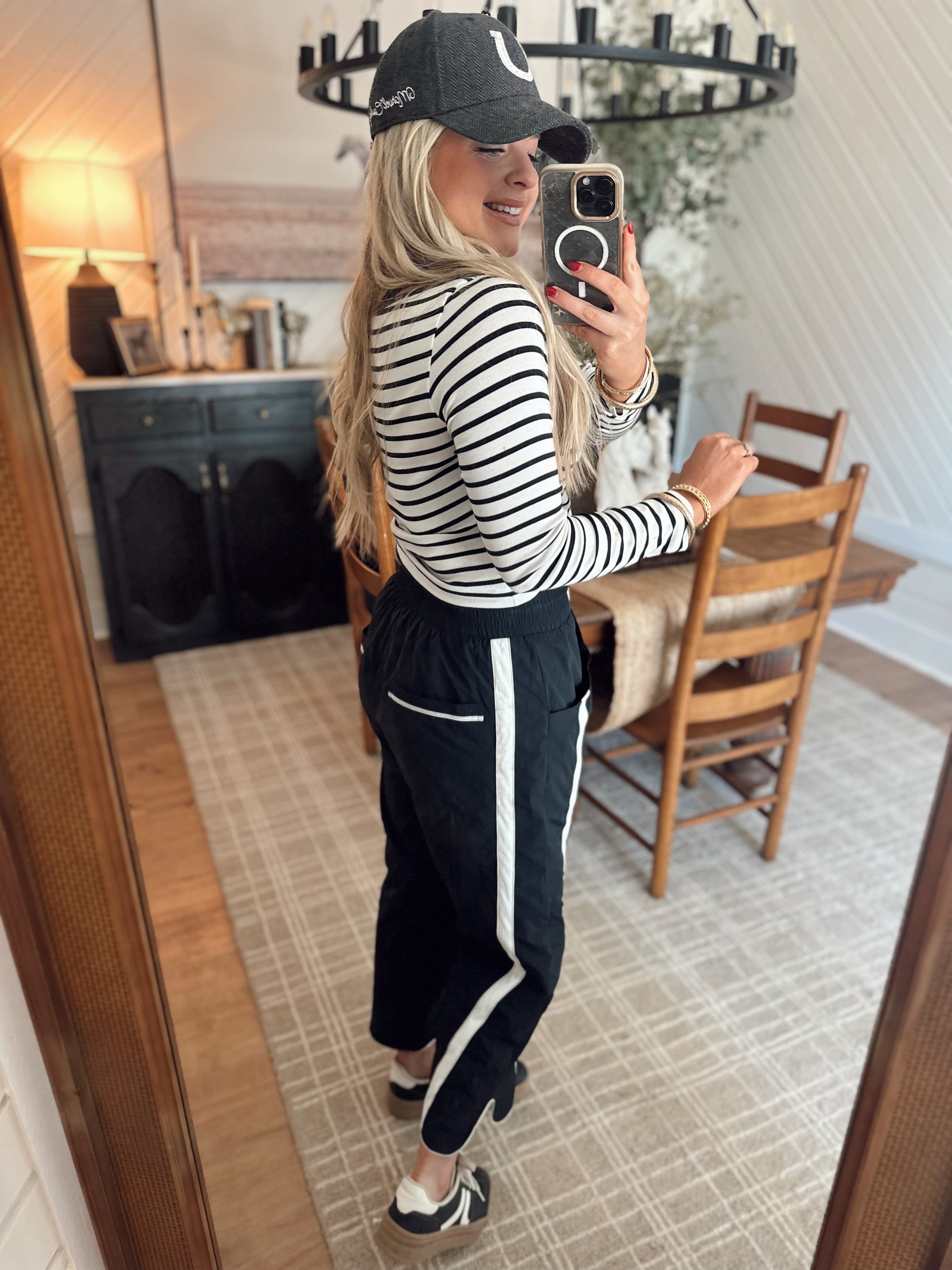Mustang Pants *Black/White