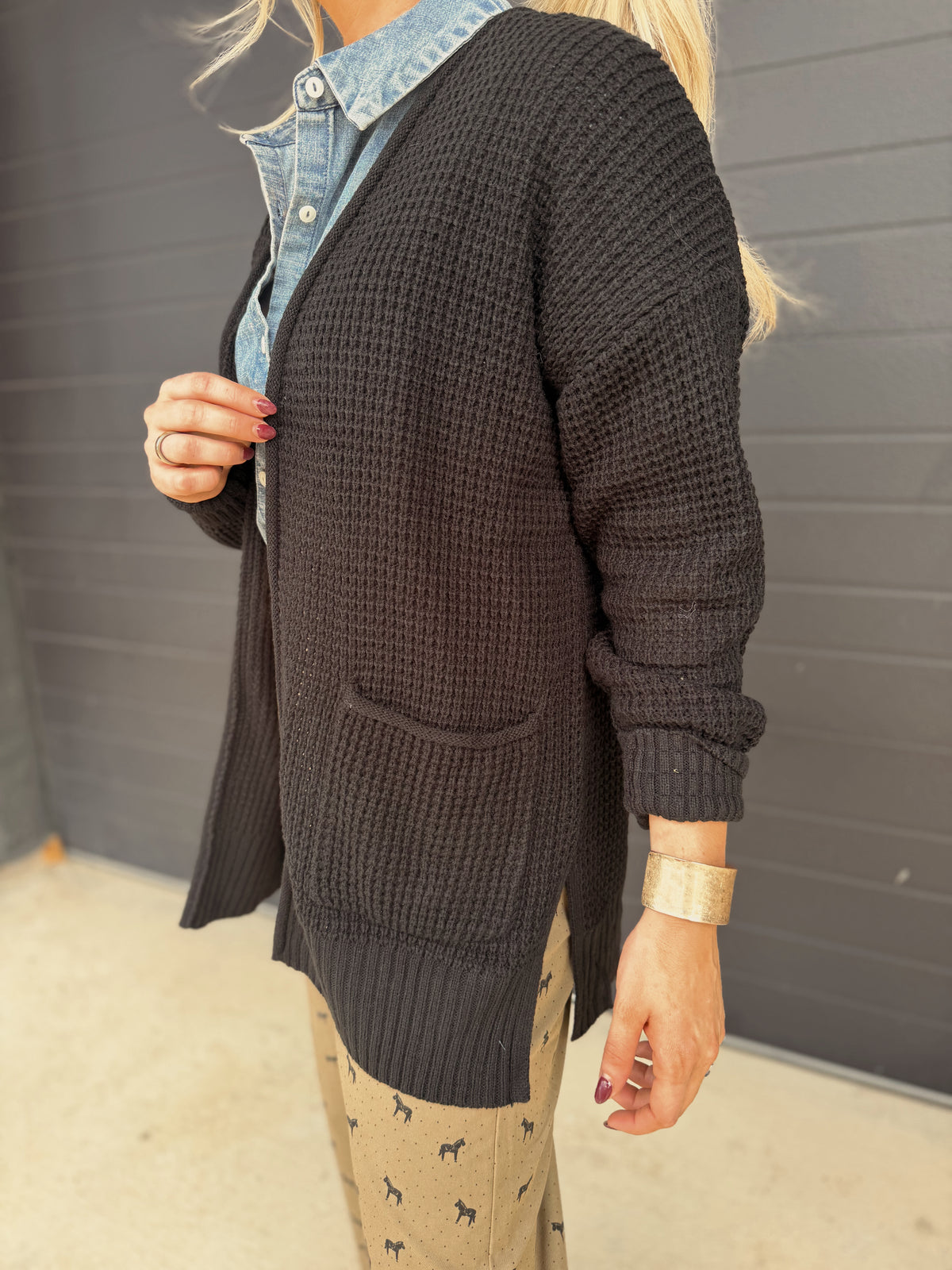 Cassie Cardigan *Black