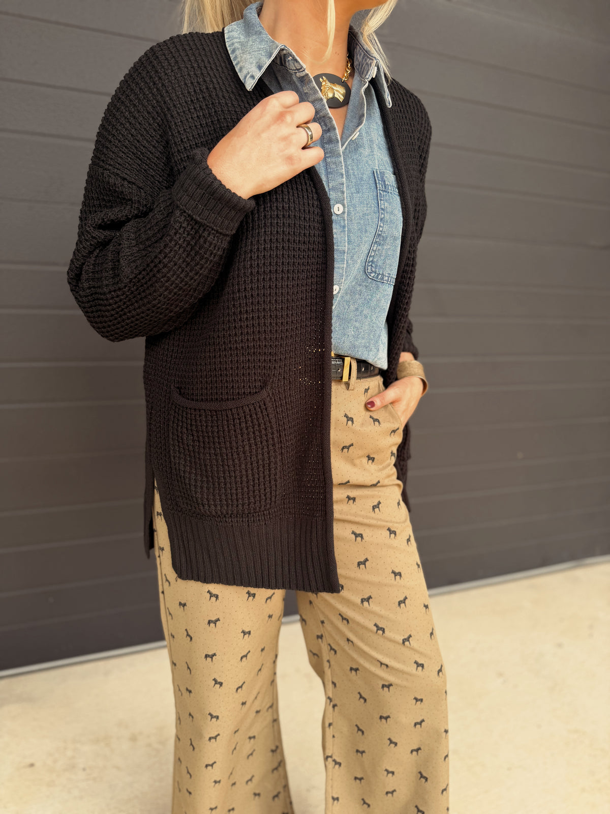 Cassie Cardigan *Black