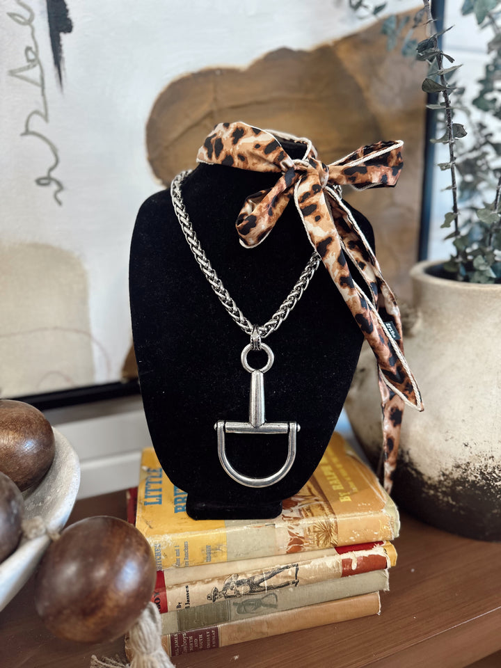 Bit of Western Necklace *Silver