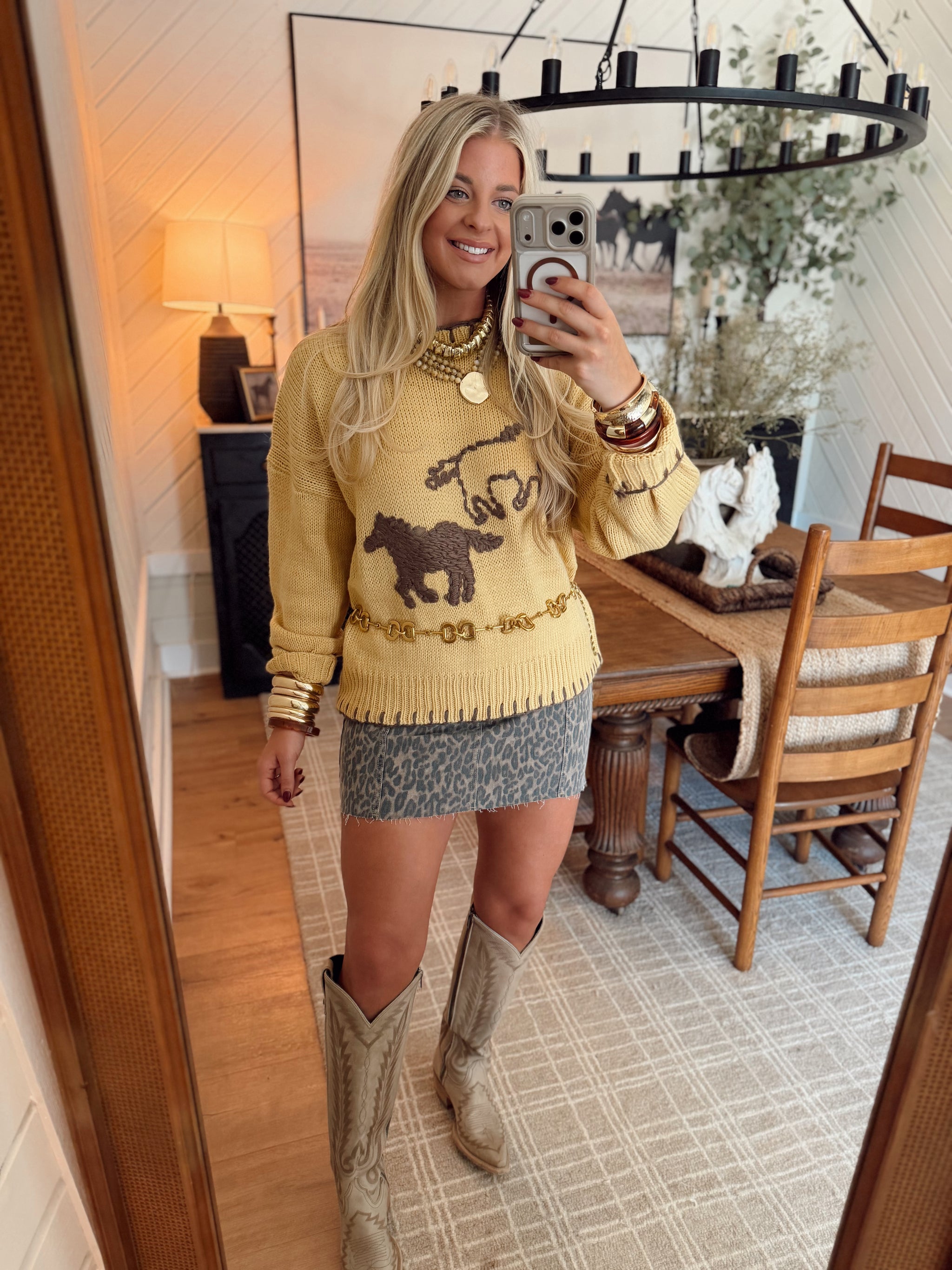 Rambling Horse Sweater